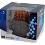 Volcano Bubbling with Led Light Red