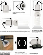 Ceramic Lamp Holder Rotational - Image 2