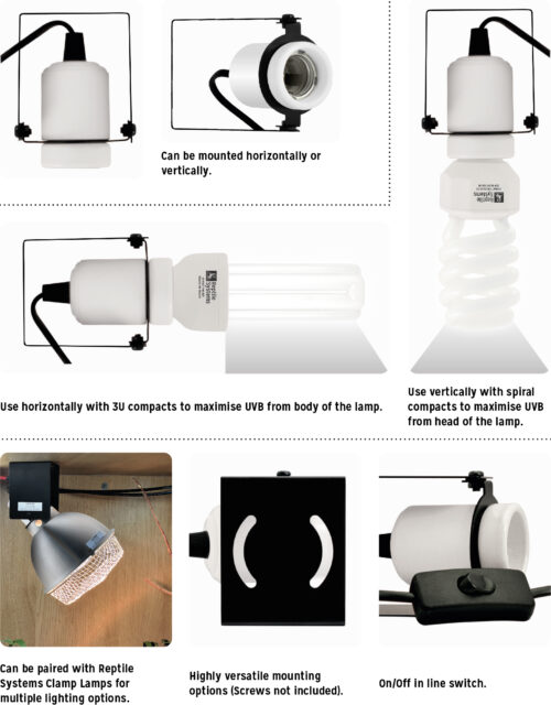 Ceramic Lamp Holder Rotational - Image 2