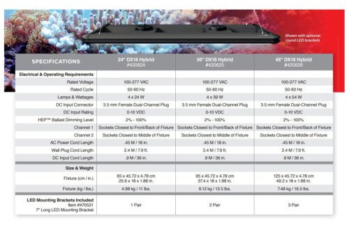 Aquatic Life - DX Hybrid Dimmable 36" Black - Image 2