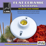URS flat Ceramic ES Fitting Globe Holder