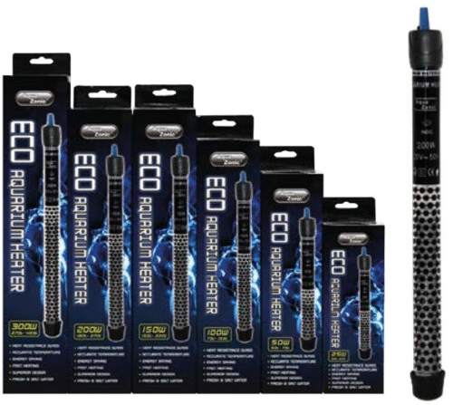 Aqua Zonic ECO Aquarium Heaters 25w - 300w