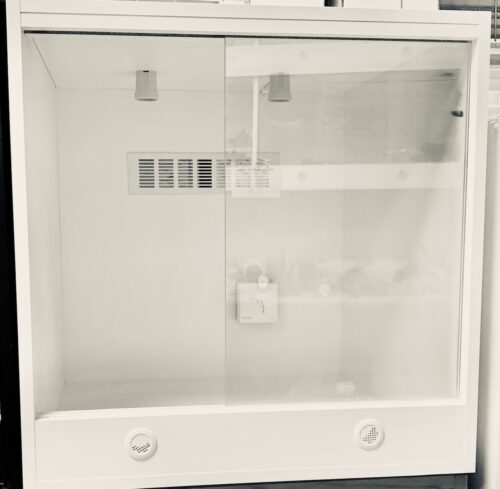 Reptile Box 2x2x2 Thermostat + 2 x Edison Screw Fittings