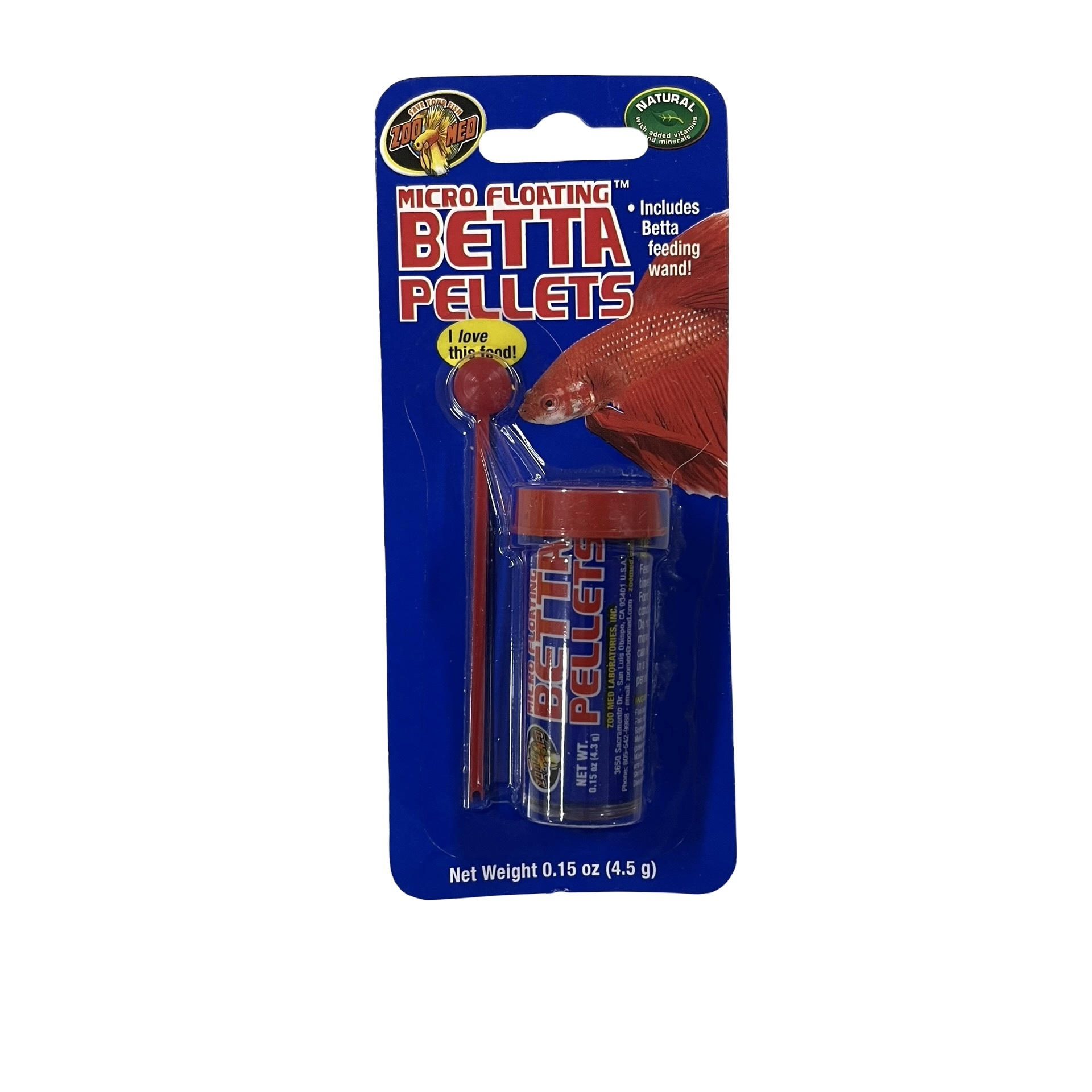 Zoo Med - Betta Pellets 4.5G