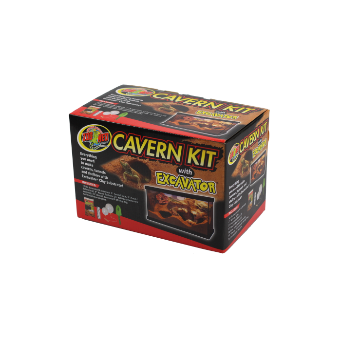 Zoo Med Box Cavern Kit with Excavator 12lb