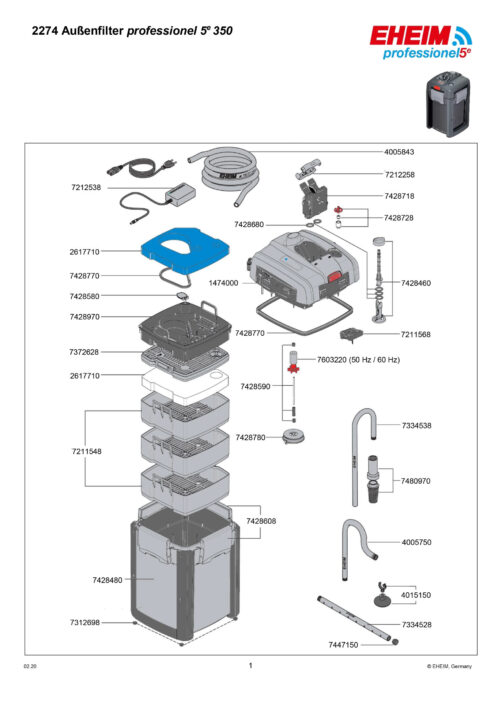 Eheim 5e Series Canister Filters - Image 5