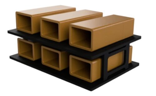 EzyStackers Rectangle Shape Cave