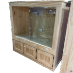 Deluxe Reptile Pine Box 1220x610x1220mm (External)